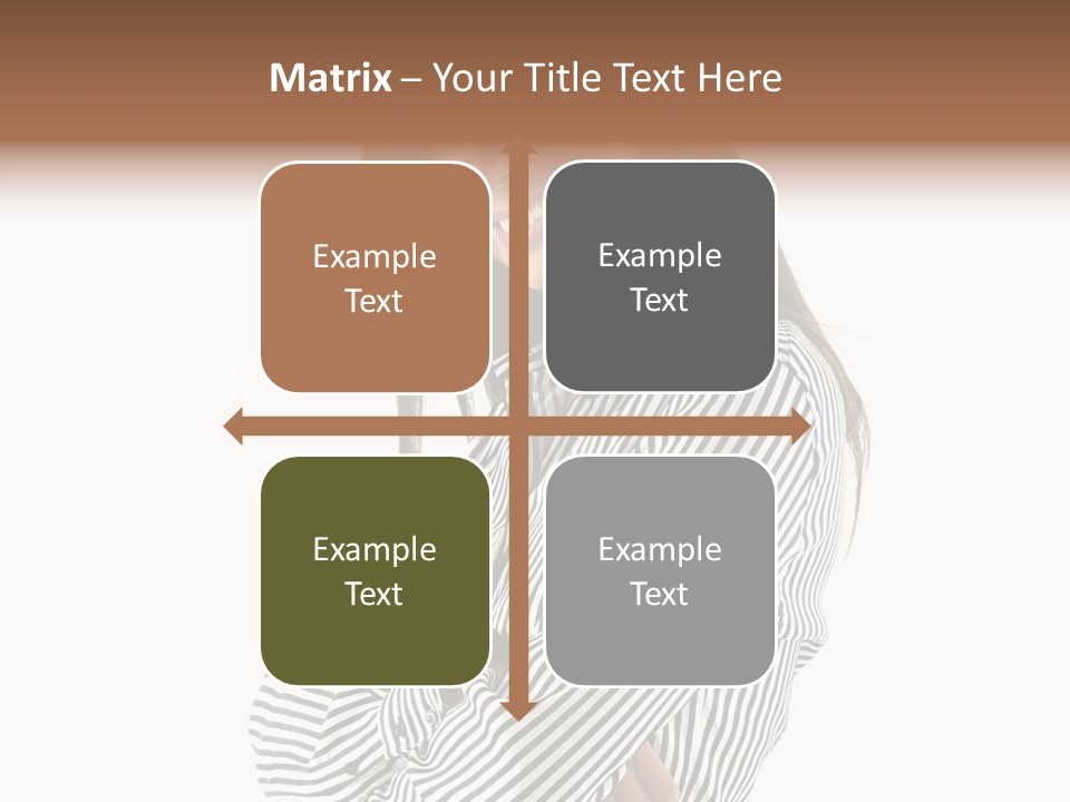 Senior  Closeup Holding Hands PowerPoint Template