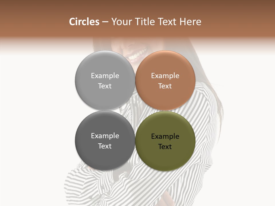 Senior  Closeup Holding Hands PowerPoint Template