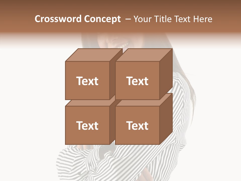 Senior  Closeup Holding Hands PowerPoint Template