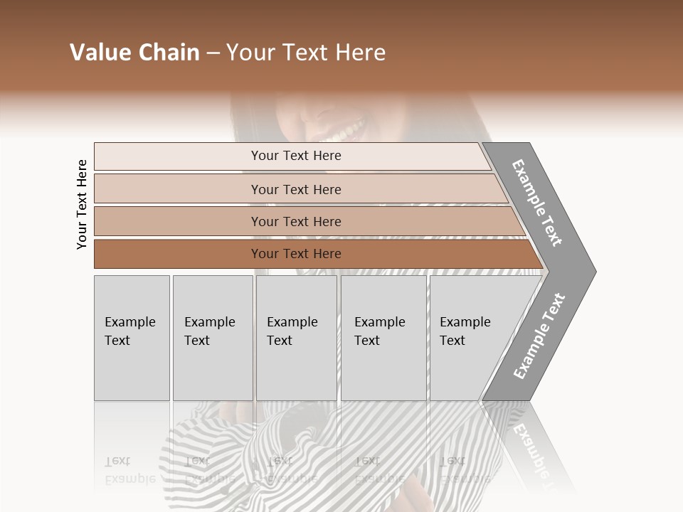 Senior  Closeup Holding Hands PowerPoint Template