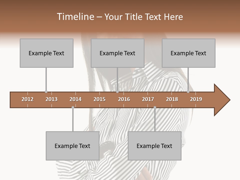 Senior  Closeup Holding Hands PowerPoint Template