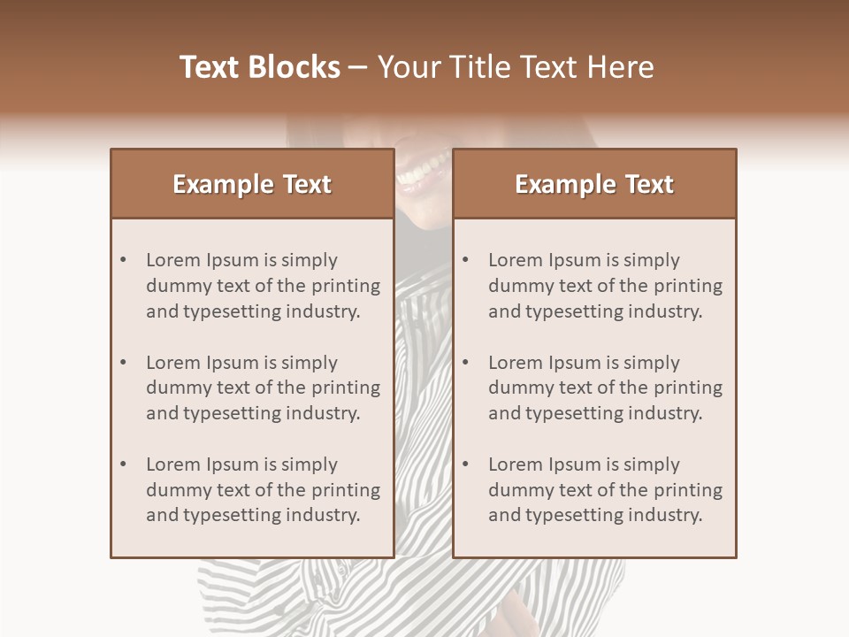 Senior  Closeup Holding Hands PowerPoint Template