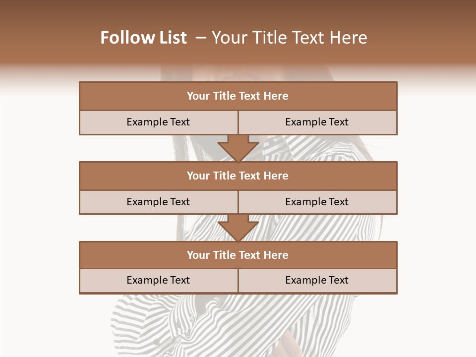 Senior  Closeup Holding Hands PowerPoint Template