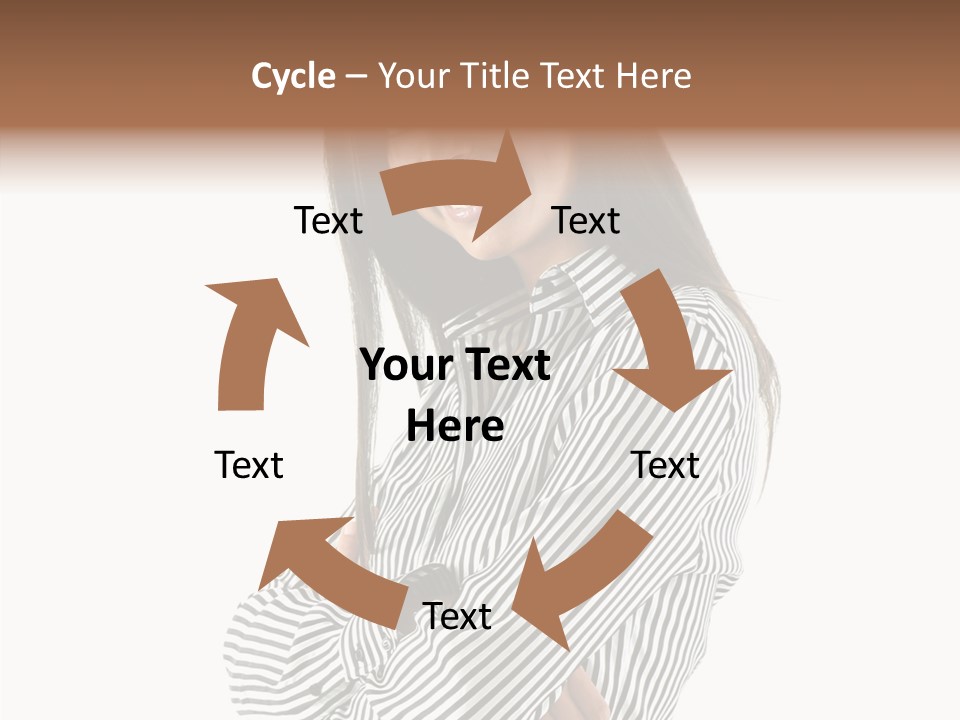 Senior  Closeup Holding Hands PowerPoint Template