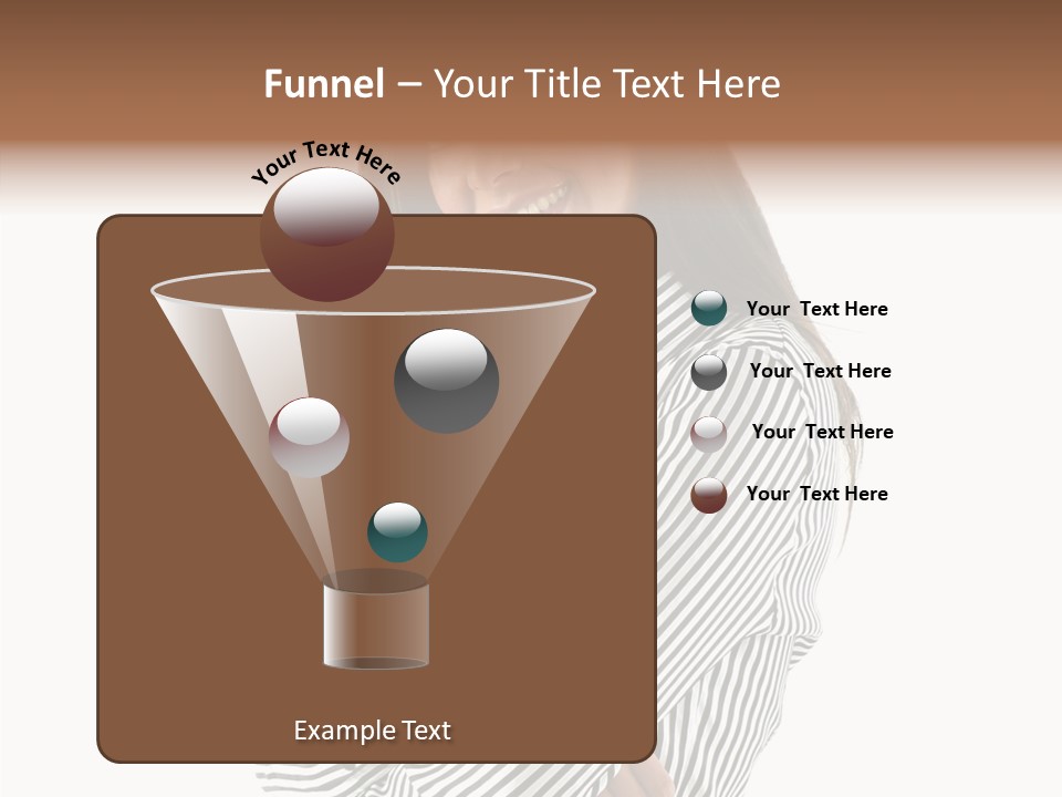 Senior  Closeup Holding Hands PowerPoint Template