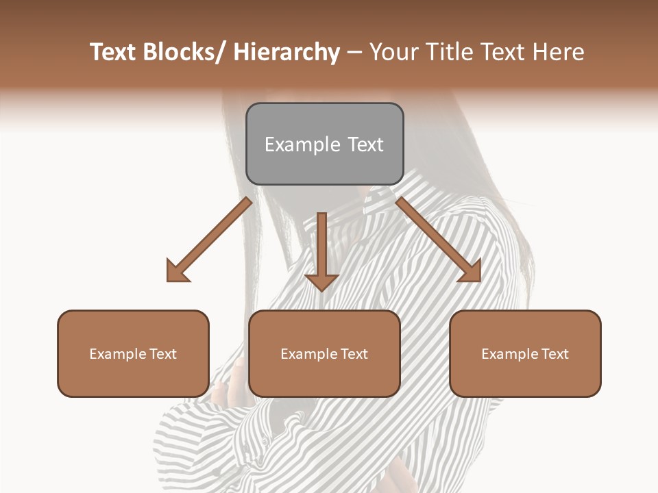 Senior  Closeup Holding Hands PowerPoint Template