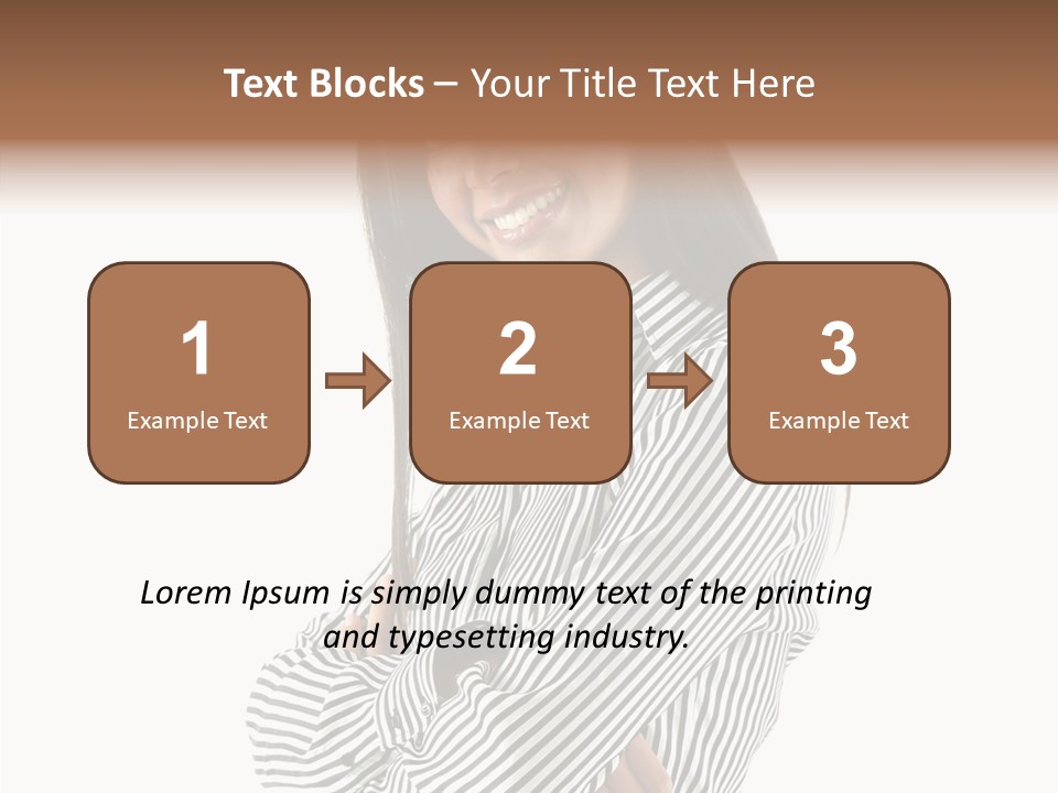 Senior  Closeup Holding Hands PowerPoint Template