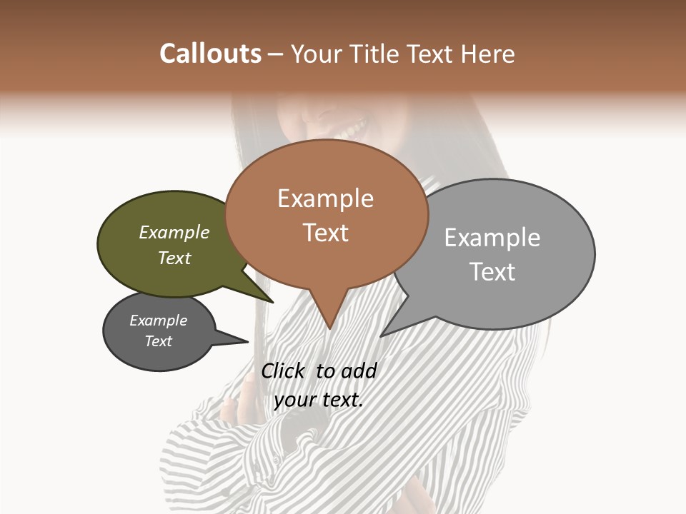 Senior  Closeup Holding Hands PowerPoint Template