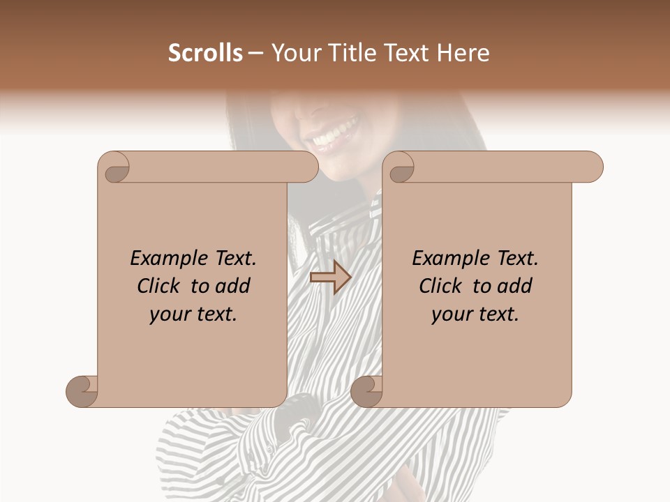 Senior  Closeup Holding Hands PowerPoint Template