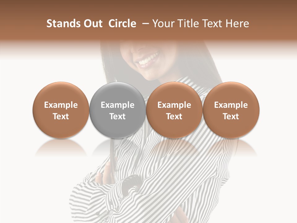 Senior  Closeup Holding Hands PowerPoint Template