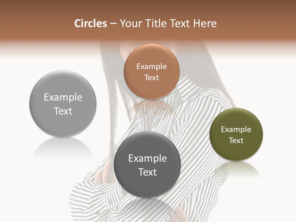 Senior  Closeup Holding Hands PowerPoint Template