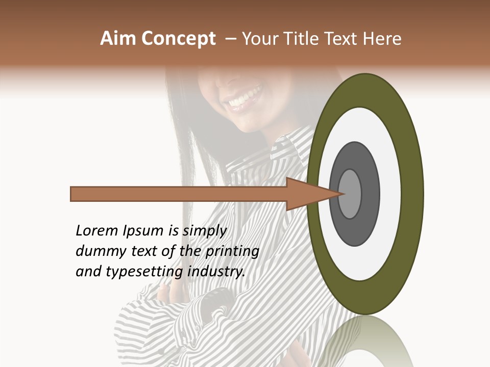 Senior  Closeup Holding Hands PowerPoint Template