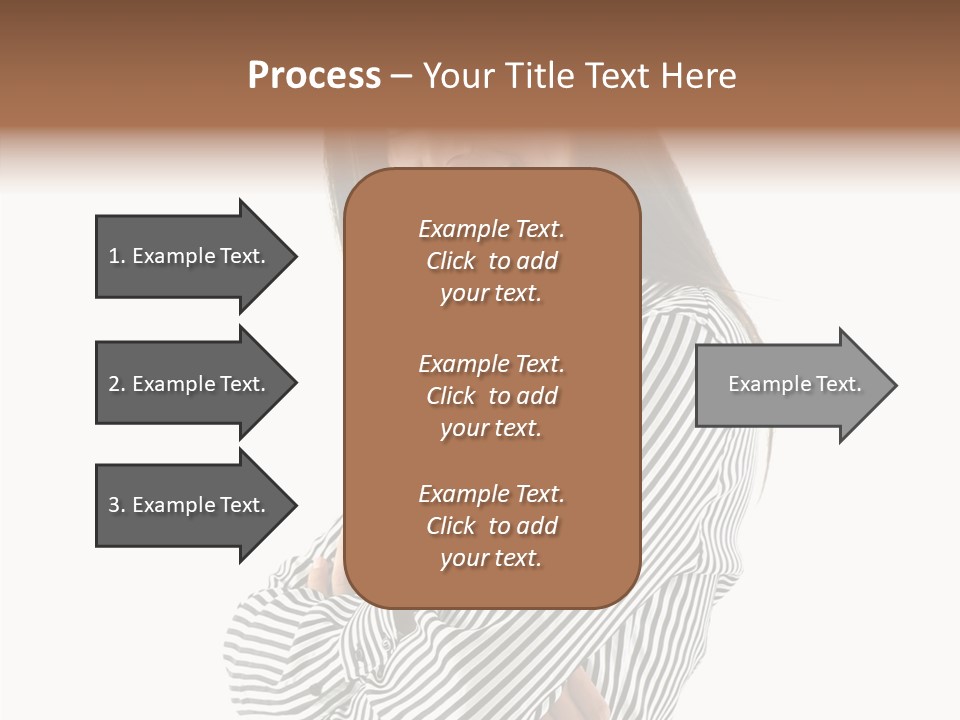 Senior  Closeup Holding Hands PowerPoint Template