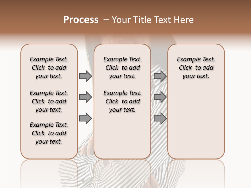 Senior  Closeup Holding Hands PowerPoint Template
