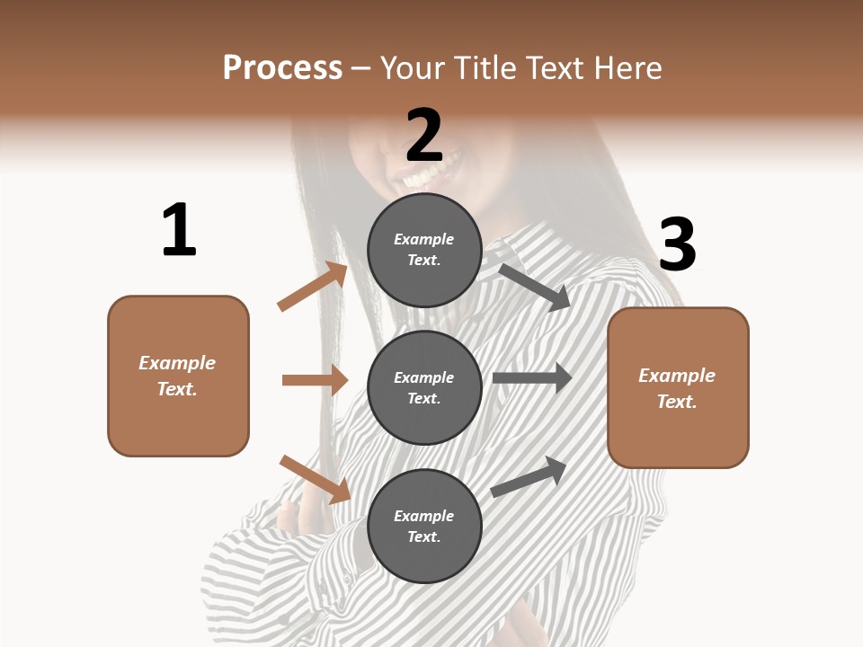 Senior  Closeup Holding Hands PowerPoint Template