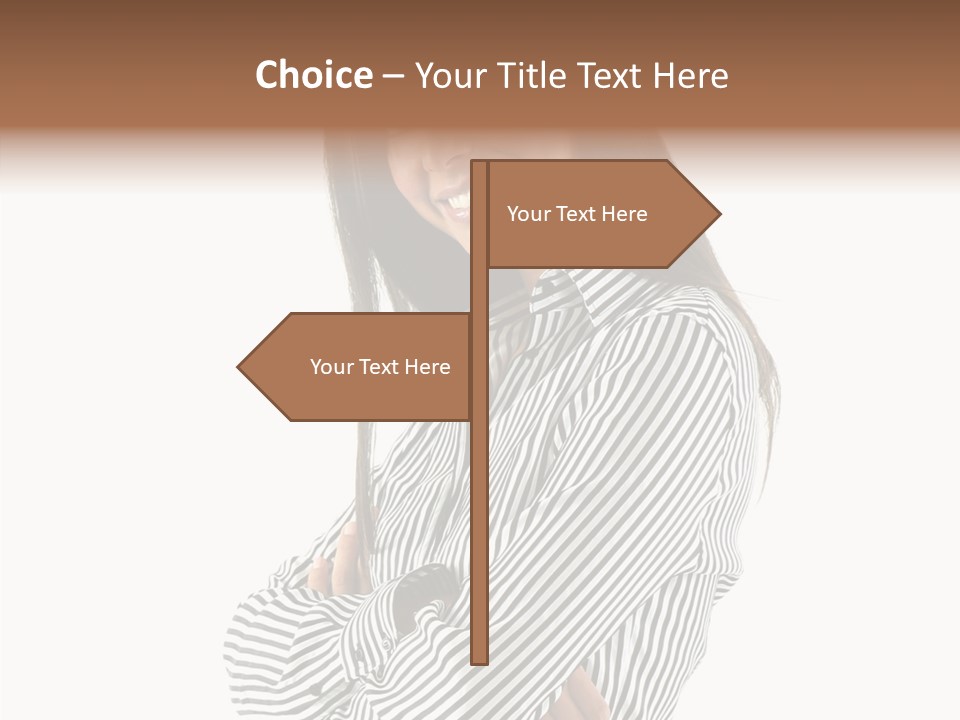 Senior  Closeup Holding Hands PowerPoint Template