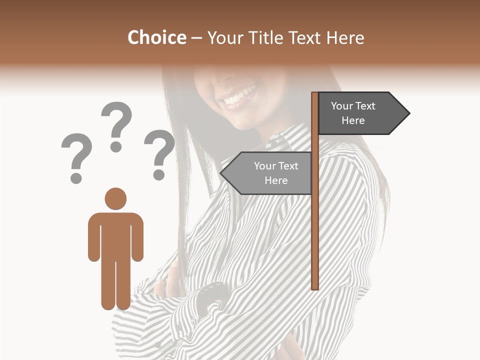 Senior  Closeup Holding Hands PowerPoint Template