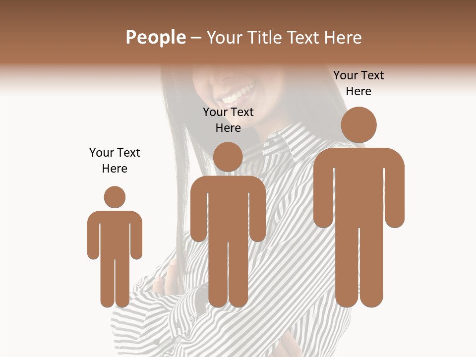 Senior  Closeup Holding Hands PowerPoint Template