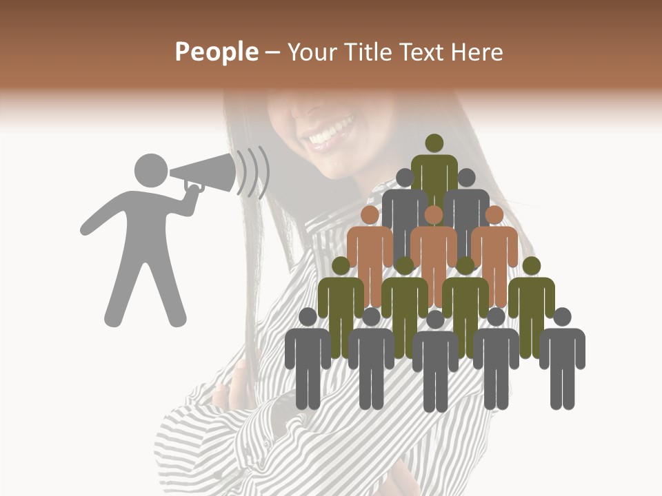 Senior  Closeup Holding Hands PowerPoint Template