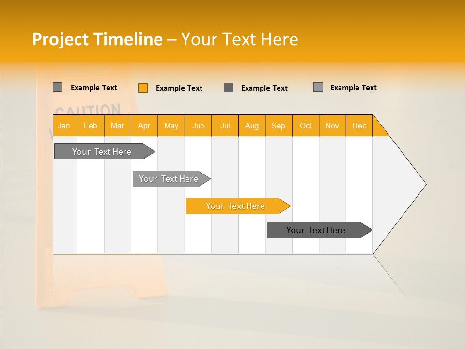 Elderly Touching White PowerPoint Template