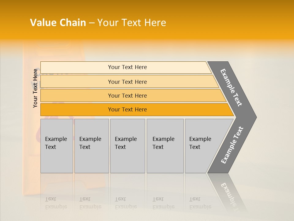 Elderly Touching White PowerPoint Template