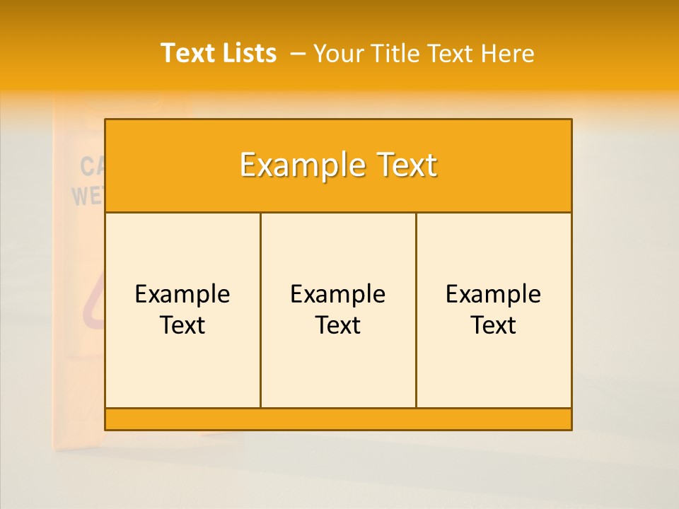 Elderly Touching White PowerPoint Template