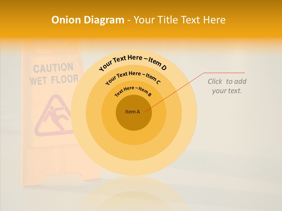 Elderly Touching White PowerPoint Template