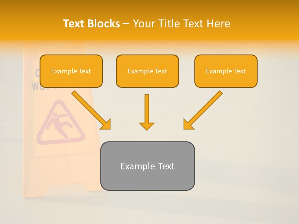 Elderly Touching White PowerPoint Template