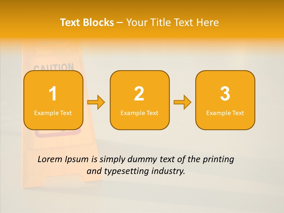 Elderly Touching White PowerPoint Template