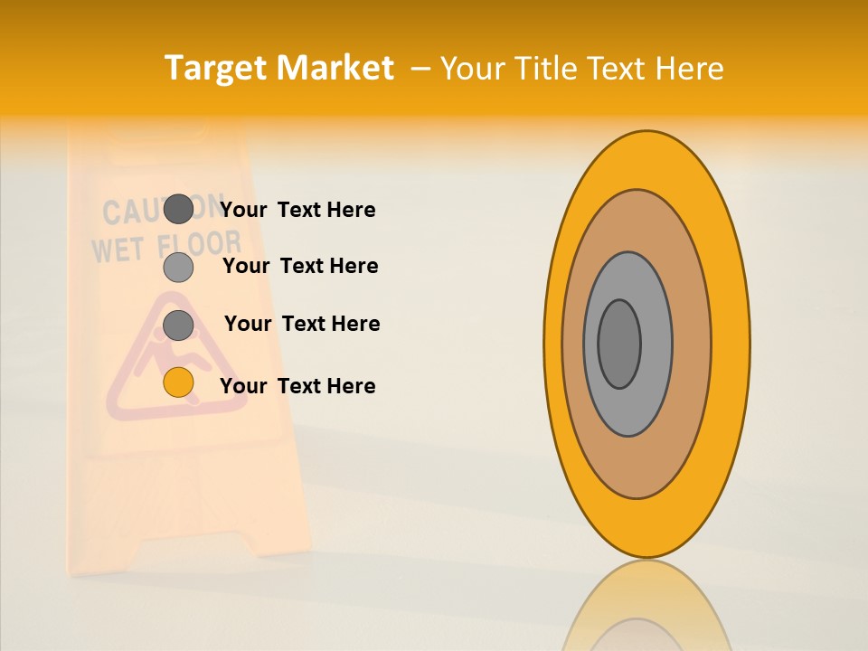 Elderly Touching White PowerPoint Template