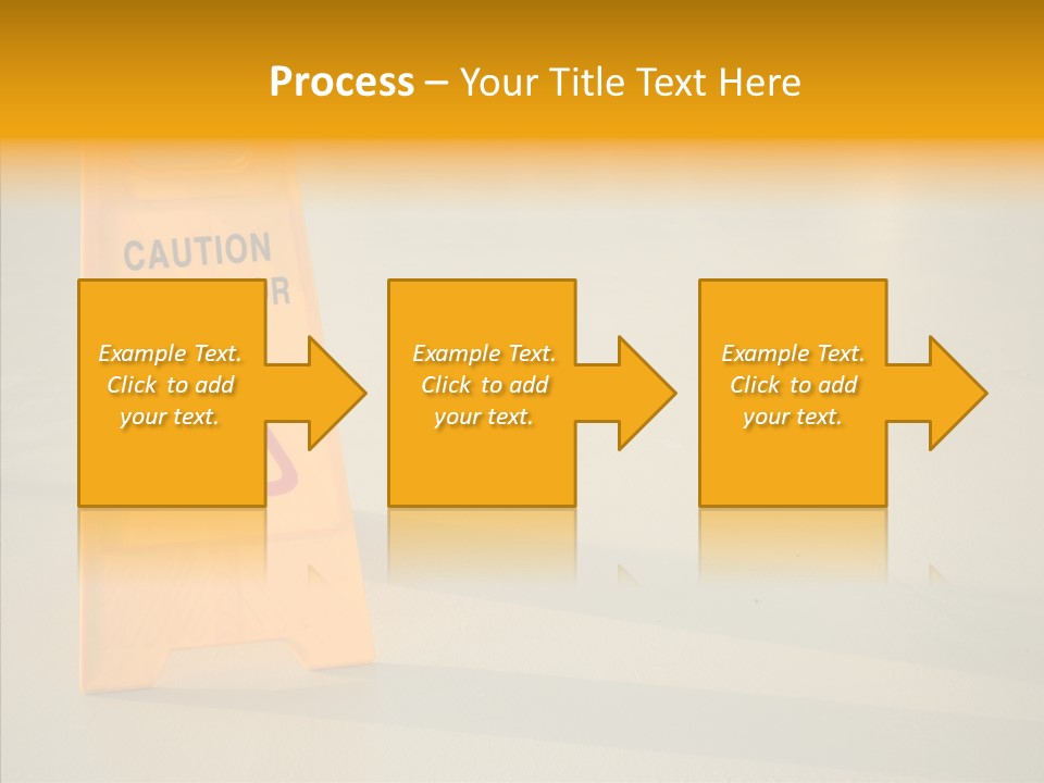 Elderly Touching White PowerPoint Template