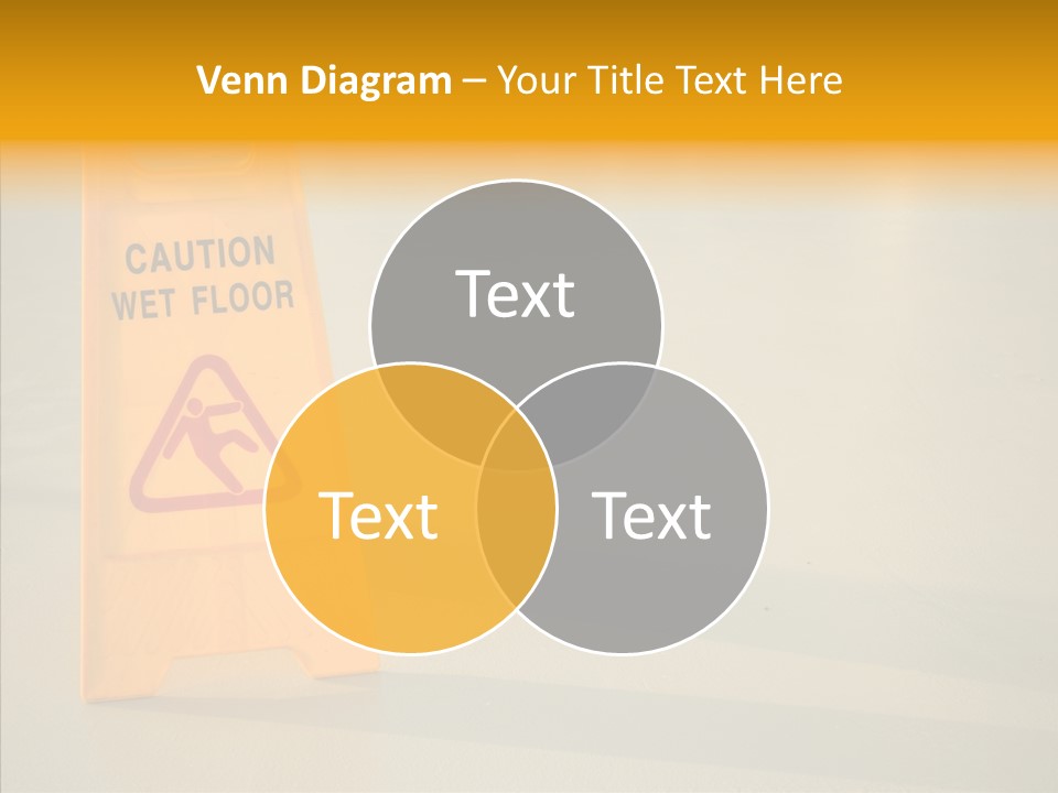 Elderly Touching White PowerPoint Template