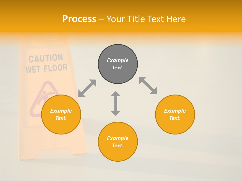Elderly Touching White PowerPoint Template