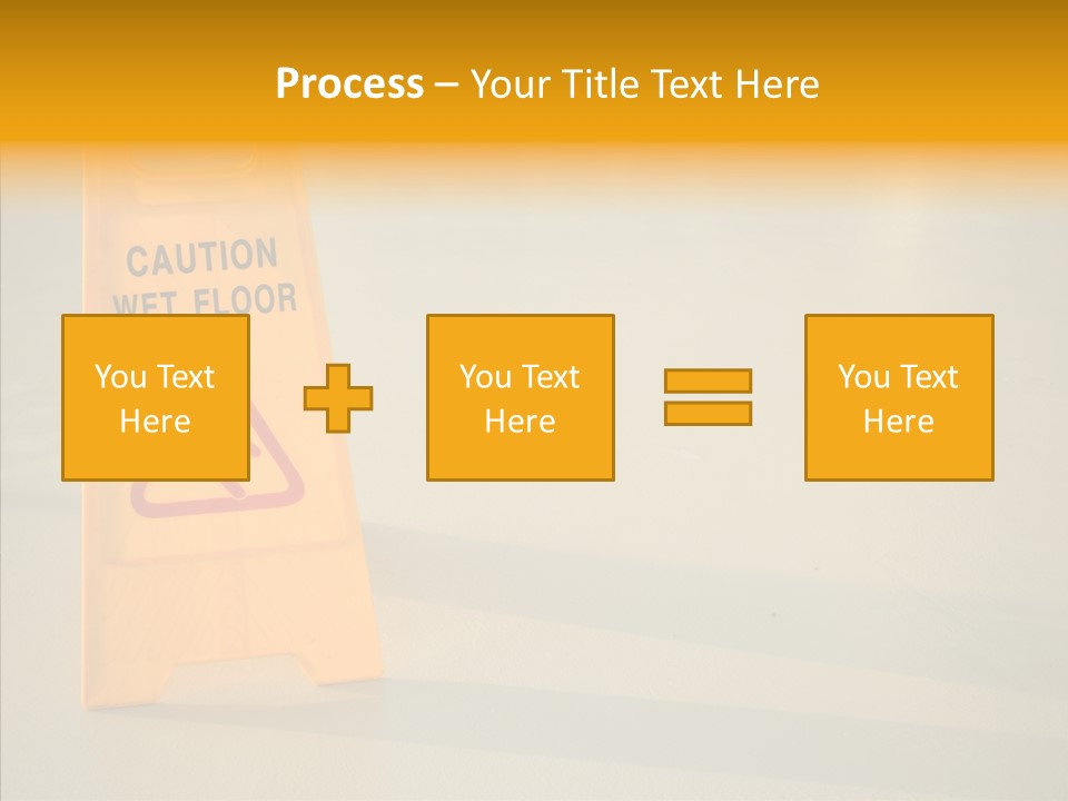 Elderly Touching White PowerPoint Template
