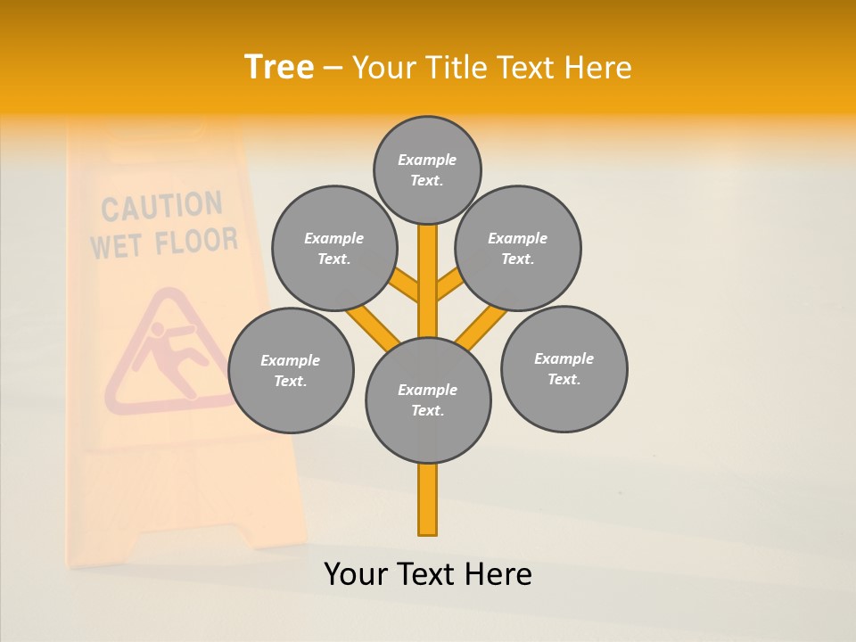 Elderly Touching White PowerPoint Template