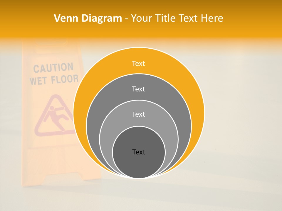 Elderly Touching White PowerPoint Template