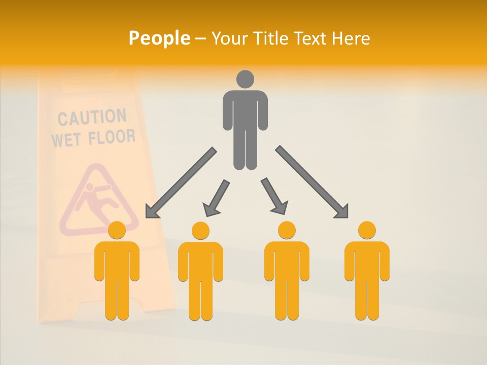 Elderly Touching White PowerPoint Template