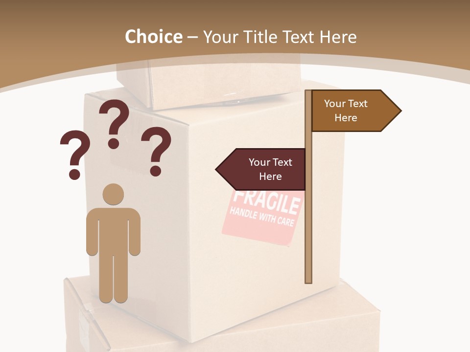 Human Finger Help PowerPoint Template