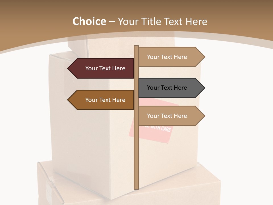 Human Finger Help PowerPoint Template