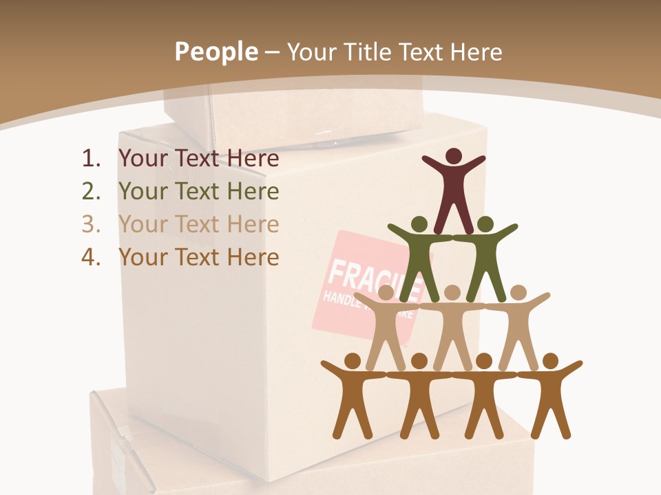 Human Finger Help PowerPoint Template