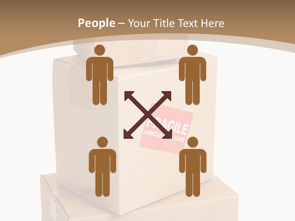 Human Finger Help PowerPoint Template