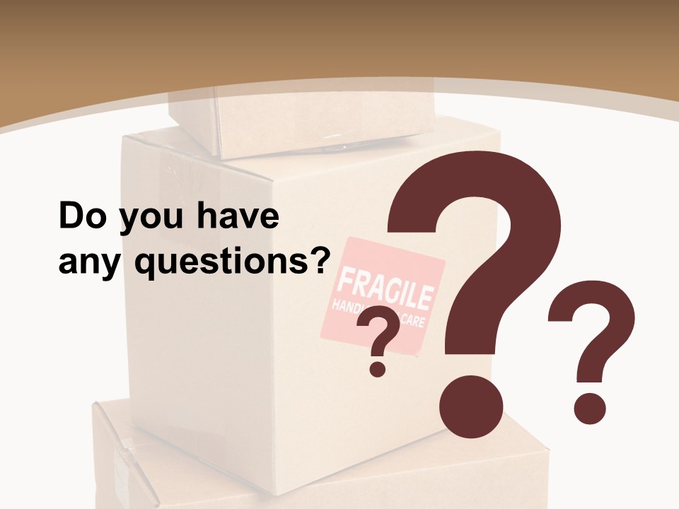 Human Finger Help PowerPoint Template