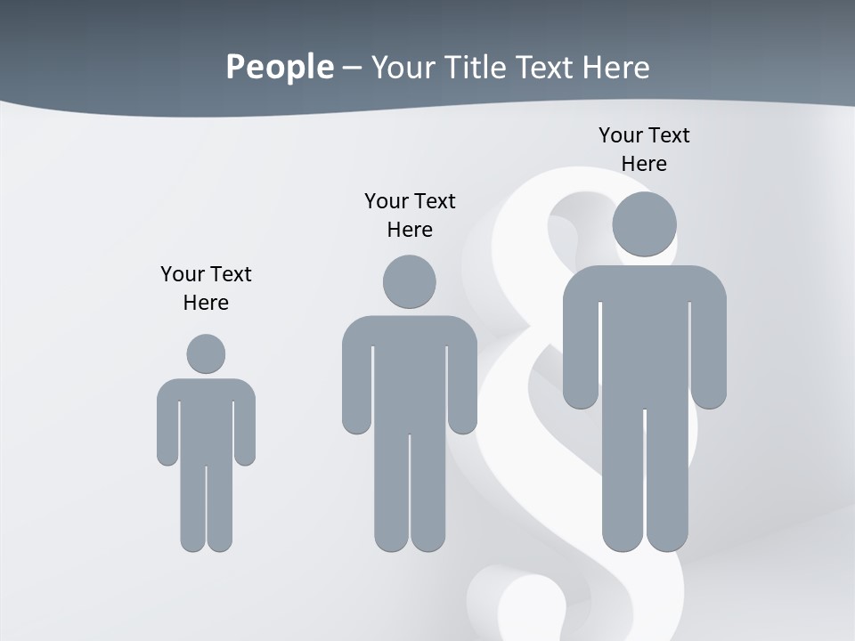 Aging Human Women PowerPoint Template