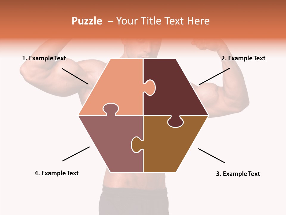 Elderly White Background Sharing PowerPoint Template