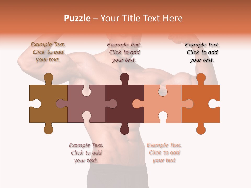 Elderly White Background Sharing PowerPoint Template