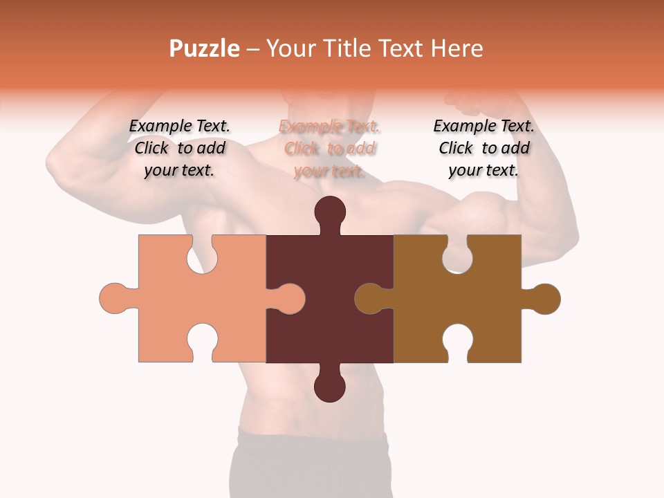 Elderly White Background Sharing PowerPoint Template