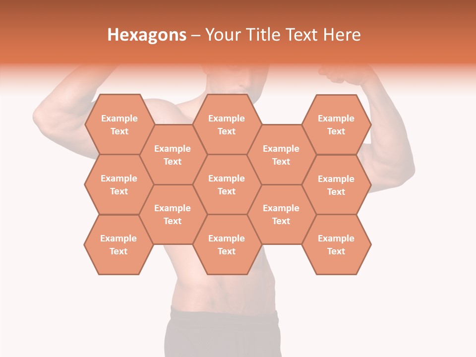 Elderly White Background Sharing PowerPoint Template