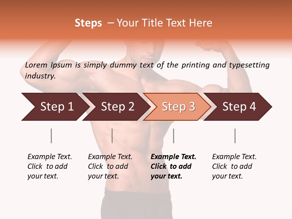 Elderly White Background Sharing PowerPoint Template