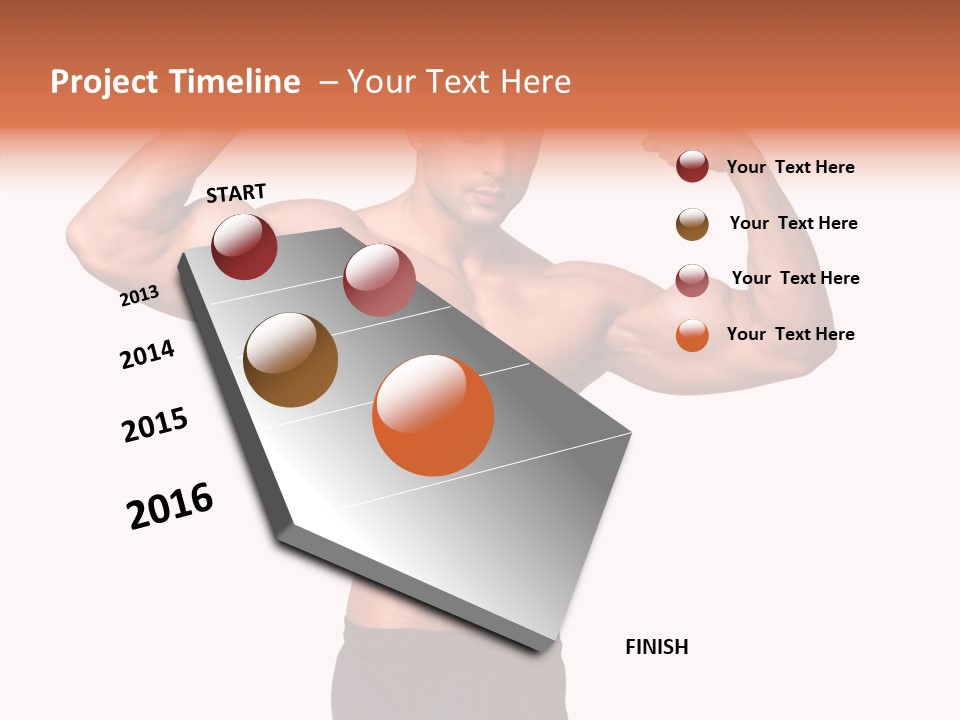 Elderly White Background Sharing PowerPoint Template