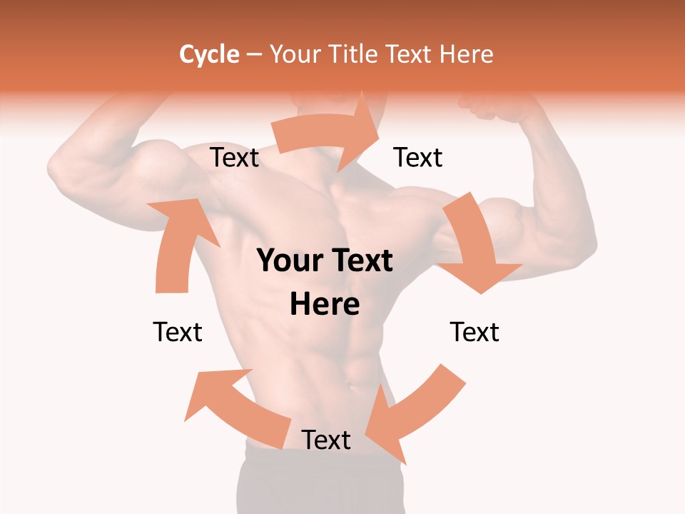 Elderly White Background Sharing PowerPoint Template